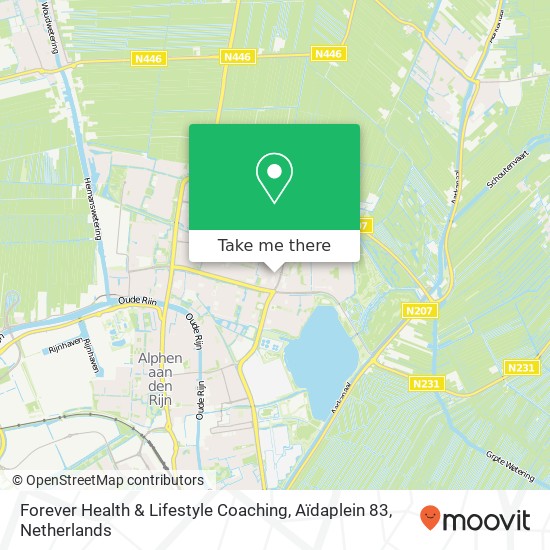 Forever Health & Lifestyle Coaching, Aïdaplein 83 map