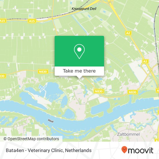 Bata4en - Veterinary Clinic, Enggraaf map