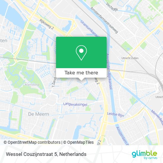 Wessel Couzijnstraat 5 Karte