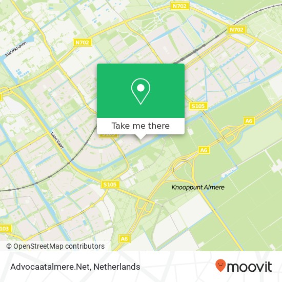 Advocaatalmere.Net, Jasmijnstraat Karte