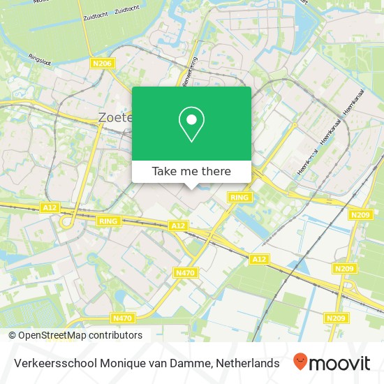 Verkeersschool Monique van Damme, Lindeplein 8 map