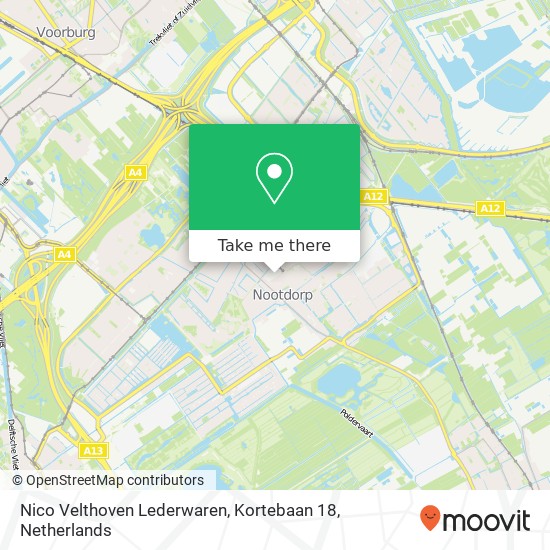 Nico Velthoven Lederwaren, Kortebaan 18 map