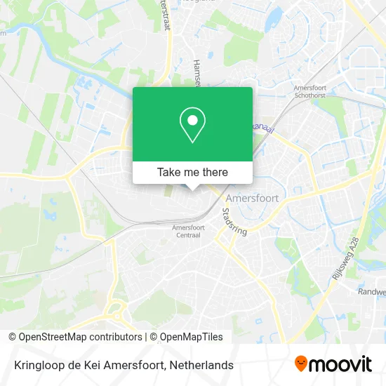 Kringloop de Kei Amersfoort map