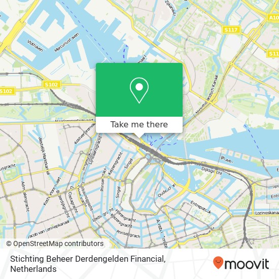 Stichting Beheer Derdengelden Financial, 1013 Amsterdam Karte