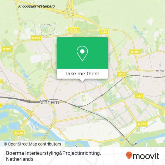 Boerma Interieurstyling&Projectinrichting, Rosendaalsestraat 481 map