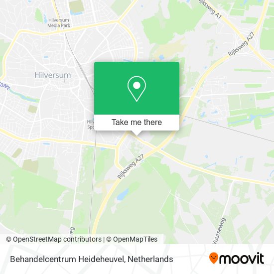 Behandelcentrum Heideheuvel Karte