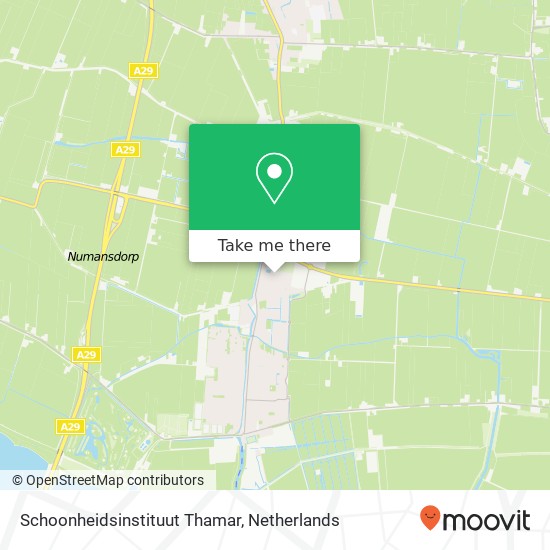 Schoonheidsinstituut Thamar map