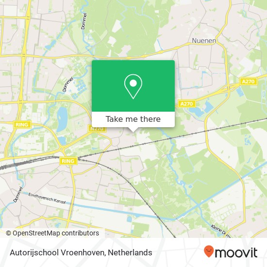 Autorijschool Vroenhoven, Loostraat 12M map