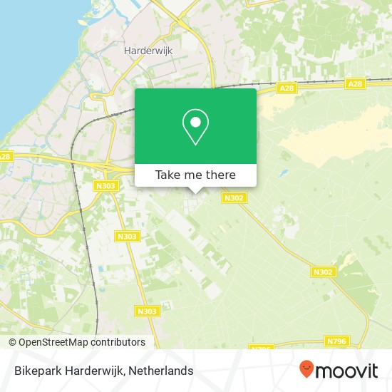 Bikepark Harderwijk, Strokelweg 9 map