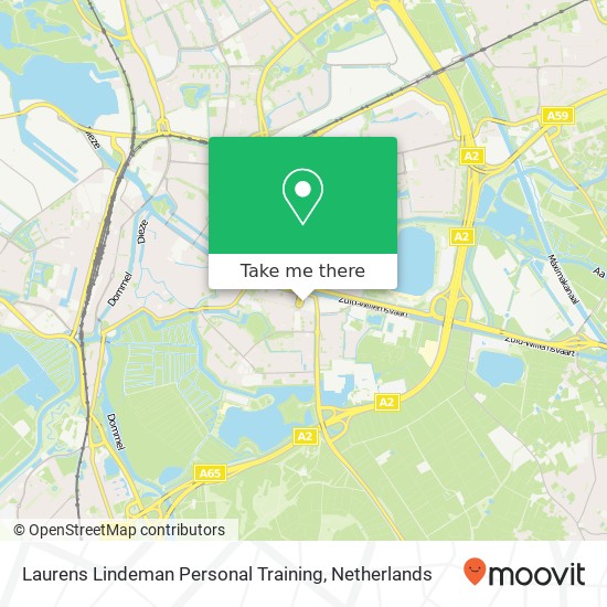 Laurens Lindeman Personal Training, Brederostraat 1 Karte