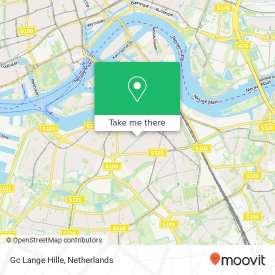 Gc Lange Hille, Violierstraat map