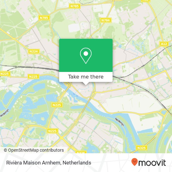 Rivièra Maison Arnhem map