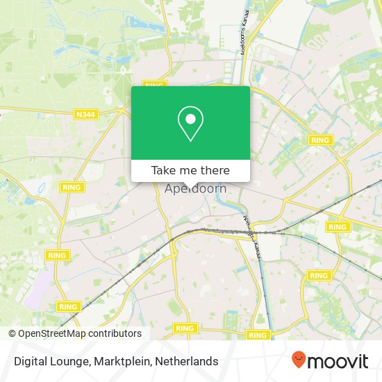 Digital Lounge, Marktplein map