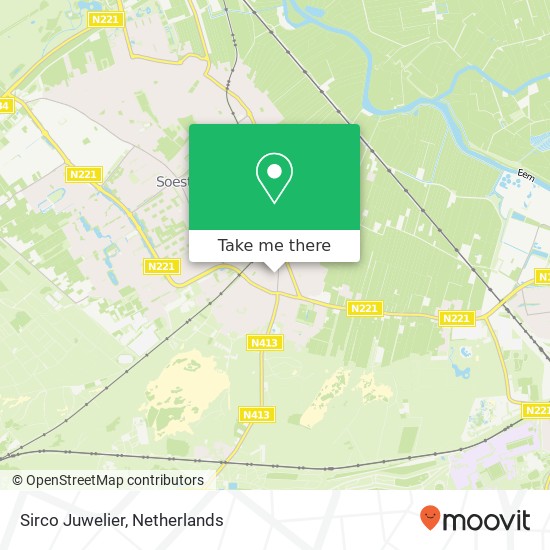 Sirco Juwelier, Zuidpromenade 2B map