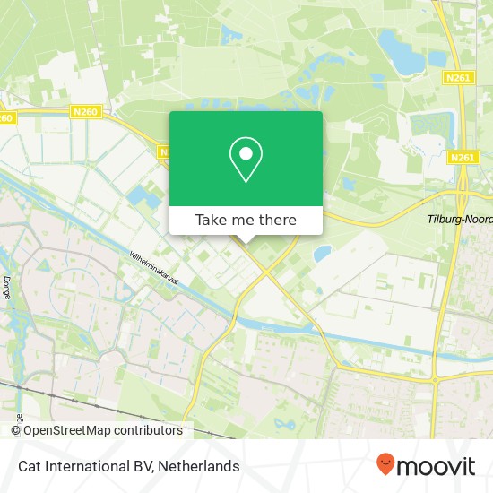 Cat International BV map