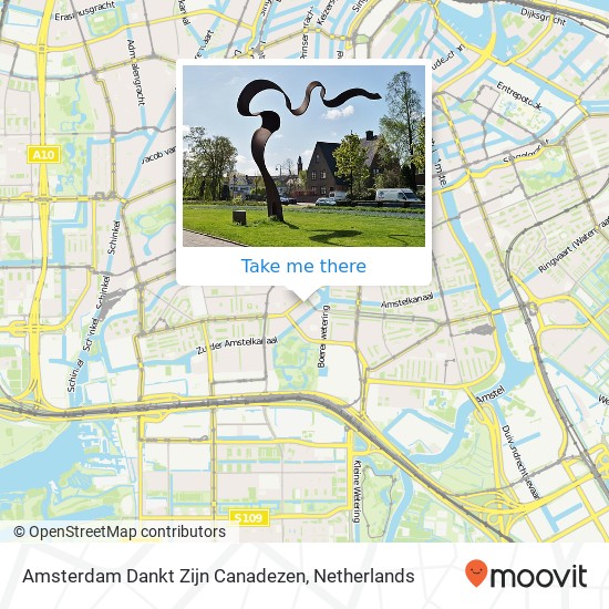 Amsterdam Dankt Zijn Canadezen map