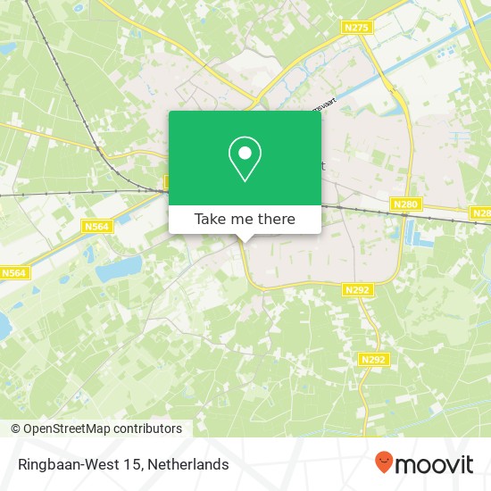 Ringbaan-West 15, 6006 NJ Weert map