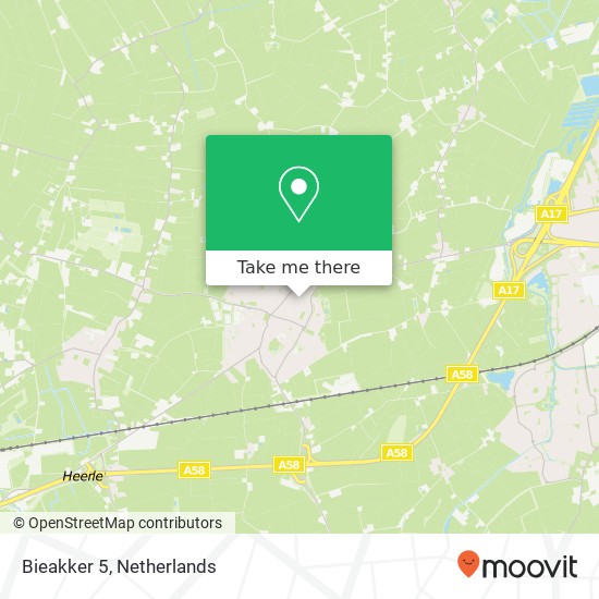 Bieakker 5, 4724 GC Wouw map