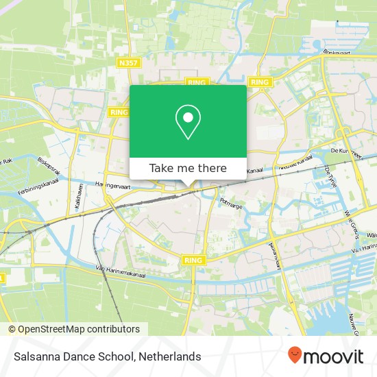 Salsanna Dance School, Stationsweg 28 map