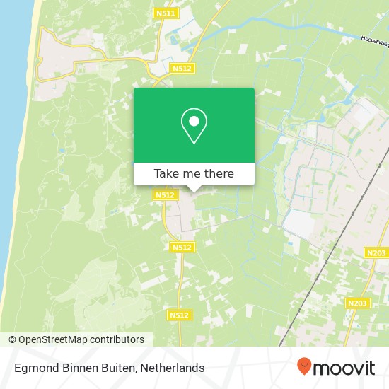 Egmond Binnen Buiten map