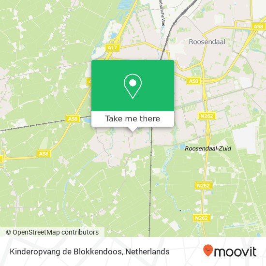 Kinderopvang de Blokkendoos, Druivenberg 27 map