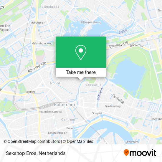 Sexshop Eros map