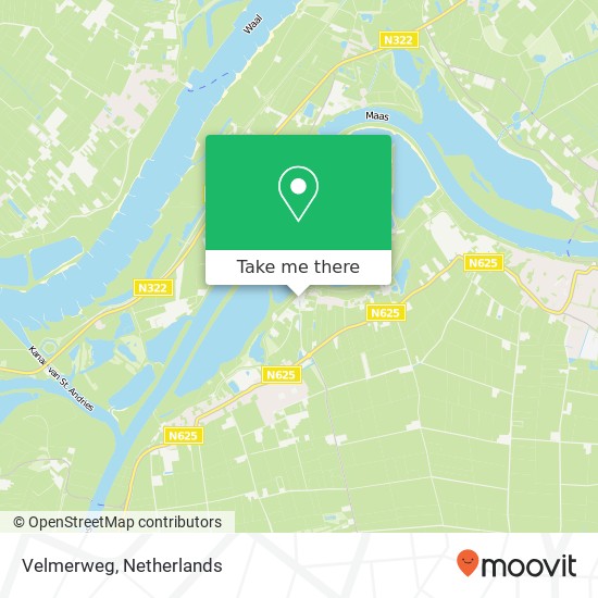 Velmerweg, 5398 Maren-Kessel map