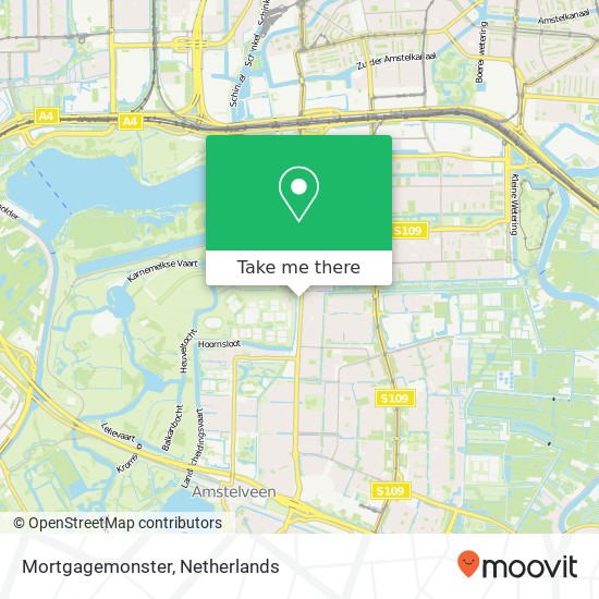 Mortgagemonster, Amsterdamseweg 533 map