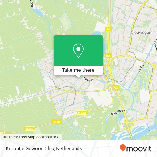 Kroontje Gewoon Chic, Voorstraat 1 map