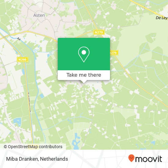 Miba Dranken, Meijelseweg 23A map