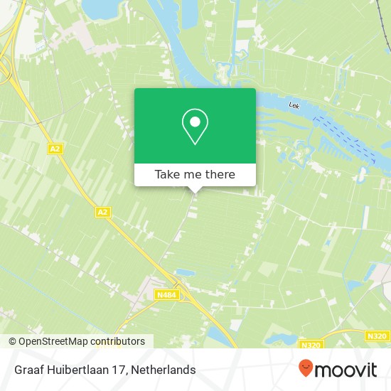 Graaf Huibertlaan 17, 4121 EN Everdingen map