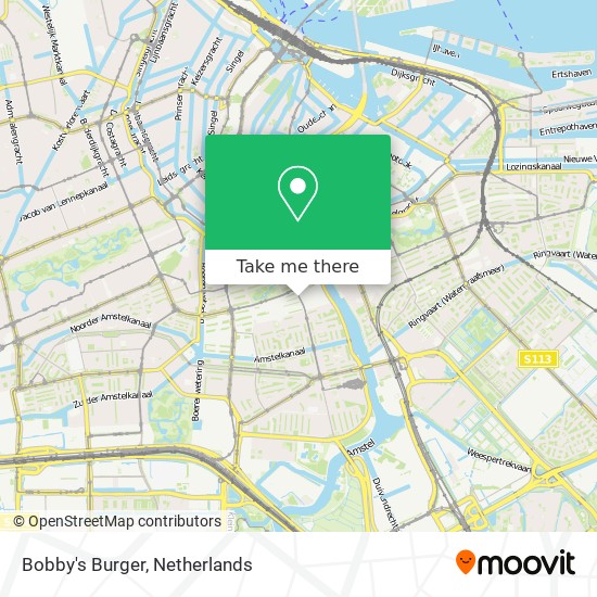 Bobby's Burger map