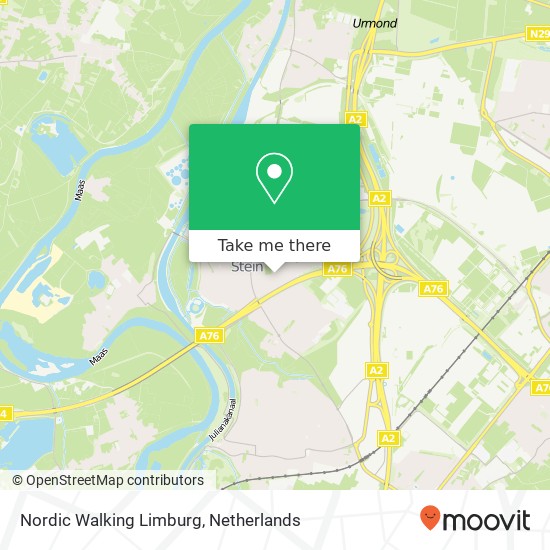 Nordic Walking Limburg, Leentstraat 39 Karte