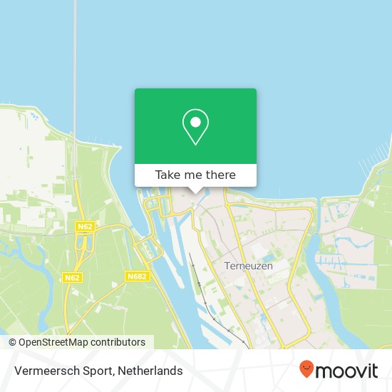 Vermeersch Sport, Kandeelstraat map