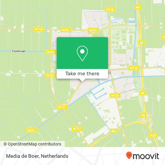 Media de Boer, Saturnusstraat 81E map