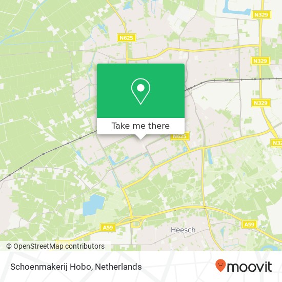 Schoenmakerij Hobo, Sterrebos 24 map