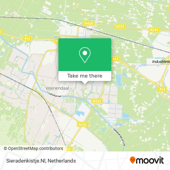 Sieradenkistje.Nl map