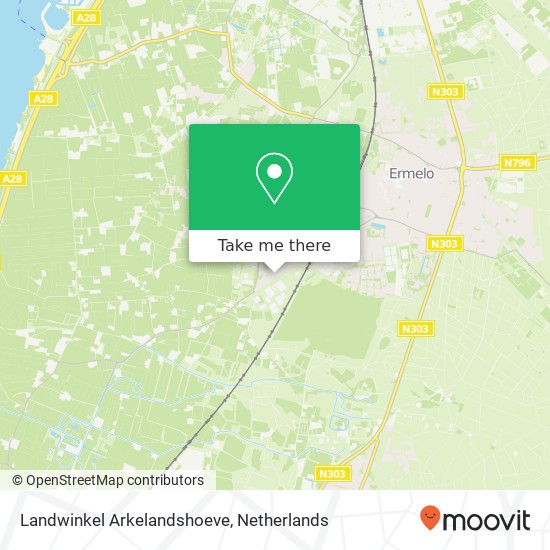 Landwinkel Arkelandshoeve, Oude Telgterweg 200 map