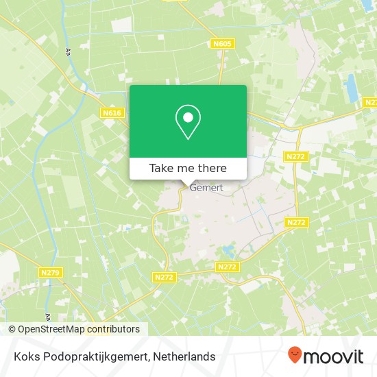 Koks Podopraktijkgemert, Haageijk 9 map