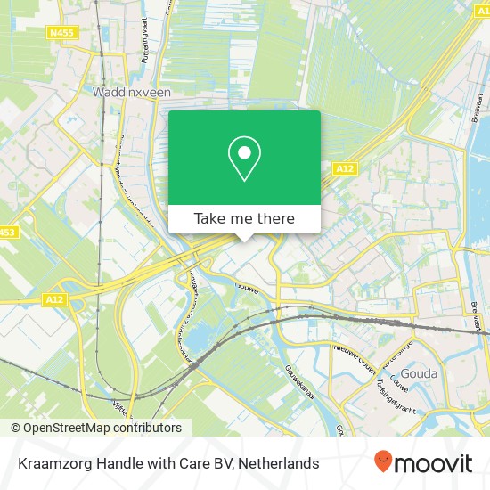 Kraamzorg Handle with Care BV, Doesburgweg 2 Karte