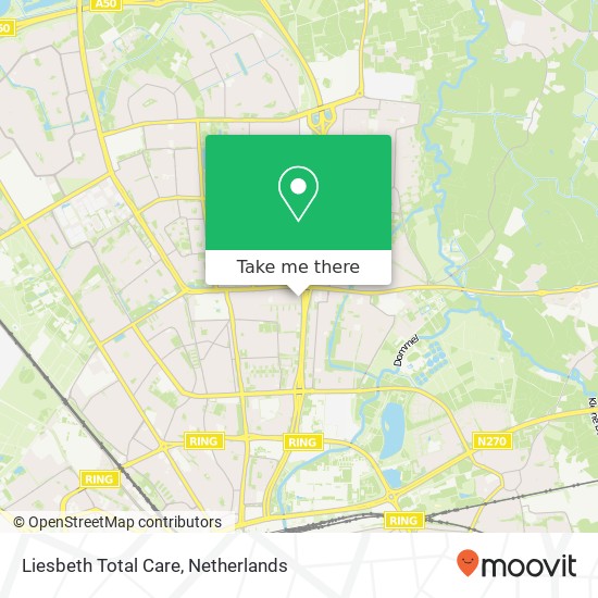 Liesbeth Total Care map