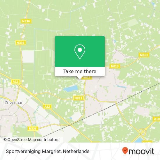 Sportvereniging Margriet, Luijnhorststraat 10B map