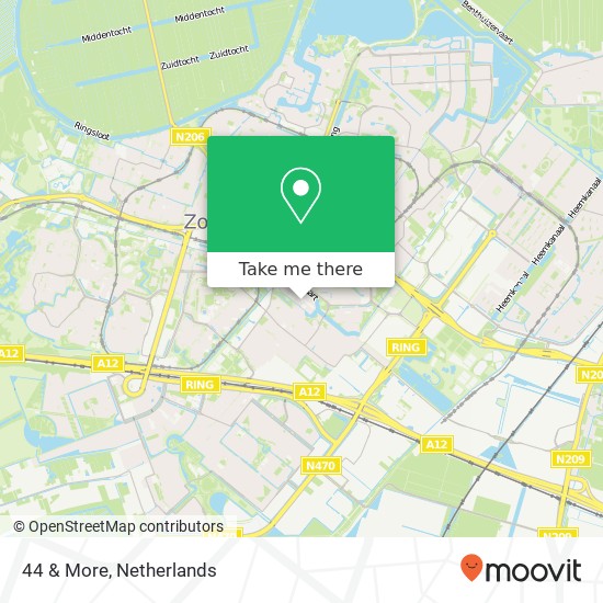 44 & More, Eerste Stationsstraat map