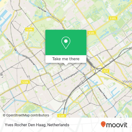 Yves Rocher Den Haag map