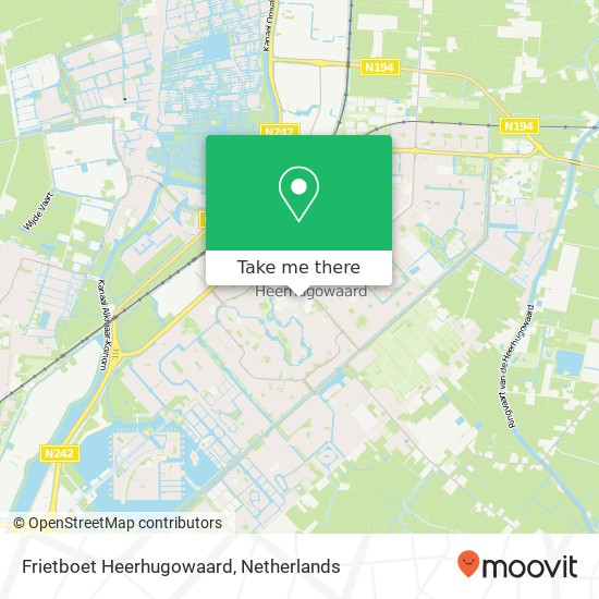 Frietboet Heerhugowaard, Middenwaard 1B map