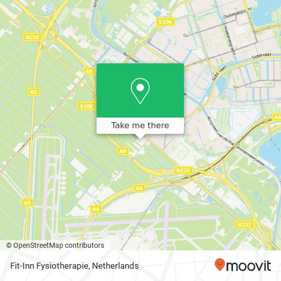 Fit-Inn Fysiotherapie, Sloterweg 301 map