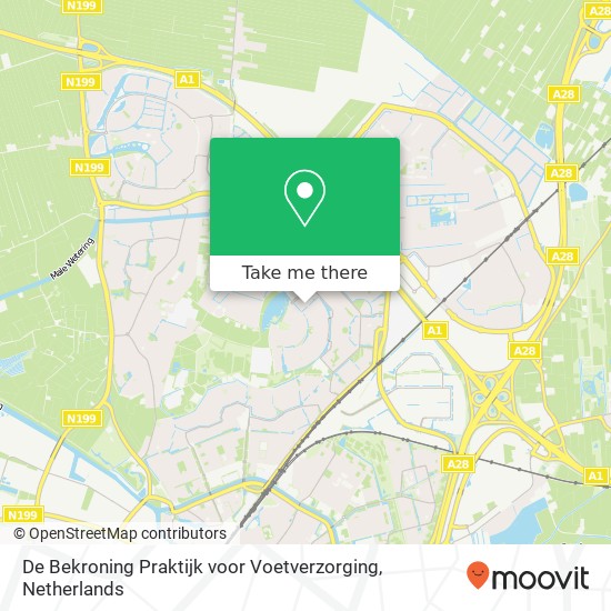 De Bekroning Praktijk voor Voetverzorging map