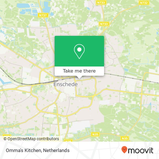 Omma's Kitchen, Hoge Bothofstraat 39A map