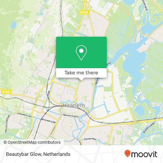 Beautybar Glow map