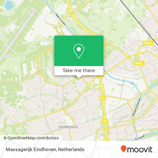 Massagerijk Eindhoven, Meerhovendreef 24 map